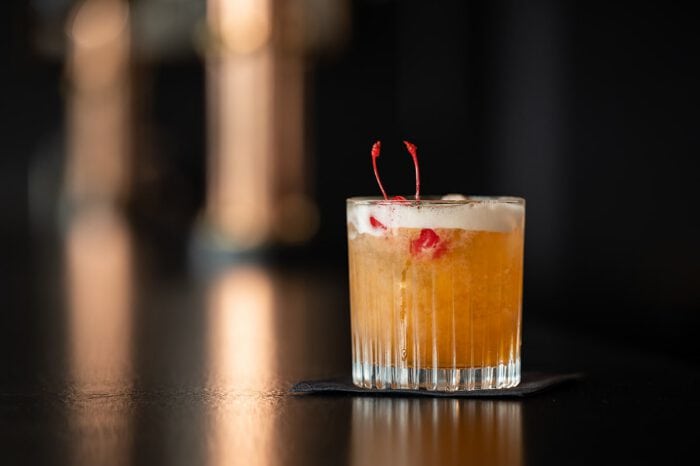 Delicious cocktail served at The Ro Hotel, perfect for relaxing evenings and social gatherings.